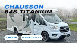 2022 Chausson 648 Titanium | 4 Berth Motorhome Tour