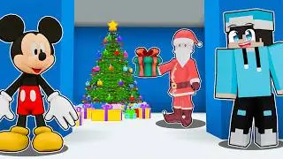 ماين كرافت لكن جمسه يمسك بابا نويل !!؟ 🎅🤯