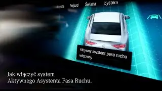 Aktywny Asystent Pasa Ruchu - jak działa i jak włączyć w Mercedesie