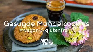 Gesunde Mandel Cookies glutenfrei vegan
