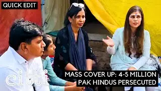 First hand interview on massive cover up of Hindu refugees fleeing Pakistan persecution