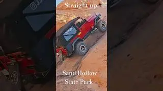Wheeling Sand Hollow with our friends #winterjam2025 #wheelingandwrenching #jeep #offroad