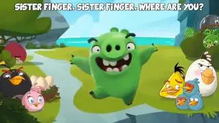 Angry Birds The Movie Finger Family | Cartoon #Animation Daddy Finger Nursery Rhyme Song