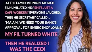 MY FATHER-IN-LAW LAUGHED AT MY CAFE JOB&mdash;HOURS LATER, HIS COMPANY BEGGED ME FOR EMERGENCY LOANS...