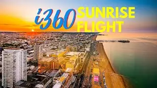 SUNRISE FLIGHT at the i360 Viewing Tower in BRIGHTON