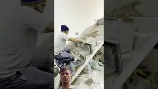 granite Sidhi lagane ka tarika #construction #interiordesign #anujtiles #tiles #home