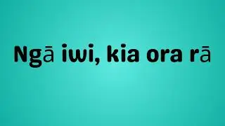 Tīhei Mauri Ora | Waiata | Kindergarten Primary School Sing Along - Easy