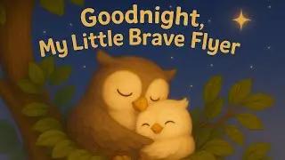 Goodnight, My Little Brave Flyer | Gentle Bedtime Story of Comfort for Toddlers