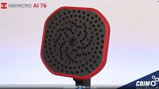 C&aacute;mara acustica HIKMICRO AI 76 - Detecci&oacute;n de fugas de aire, descargas parciales y efecto corona
