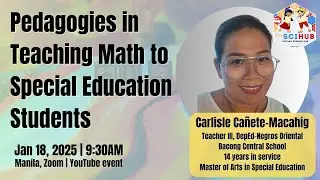 Pedagogies in Teaching Math to Special Education Students