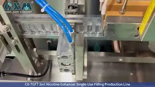 How 2ml Nicotine Salt Boosters Are Filled Automatically! #fillingmachine #factory #NicotineSalt #cxm