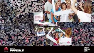 Huawei Photo Mosaic Sydney Festival