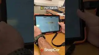 On-Site Thermal Inspection Reporting Made Simple | SnapCor in Action #thermography #shorts #trending