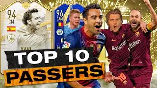 TOP 10 BEST PASSING PLAYERS IN FIFA 21 ULTIMATE TEAM!