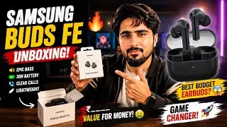 Unboxing Samsung Galaxy Buds FE 😱₹13000 ke andar MIL GAYE premium AirPods🔥 Sound test +Honest Review