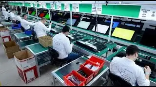 Amazing TV assembly line and other interesting production process  Incredibl Tech Finder