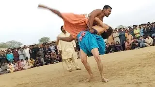 Malh pahalwan ghulam hussain pathan VS Rahib Sheedi Malakhro Nangori