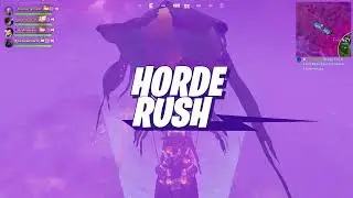 Fortnite 4:4 Brainiac Horde Rush LTM Victory