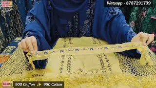 PAKISTANI STYLE CHARIZMA INSPIRED PATCH WORK PAKISTANI SUITS ✨ TRENDY PATCHWORK SUIT COLLECTION ✨  