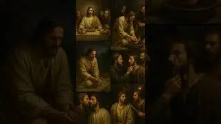 The Last Supper,Washing of feet,and the betrayal .