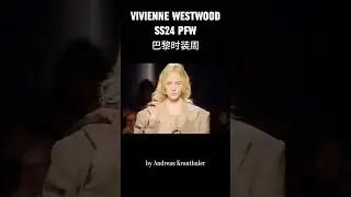Vivienne Westwood | Spring Summer 2024 by Andreas Kronthaler | #Designer #SS24 #PFW #秀场直击  #秀场