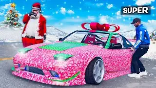 Rubo TUTTE le AUTO di NATALE su GTA 5! 🎅