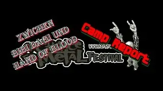 A Chance For Metal Festival 2017 | Camp Tour | zwischen Alligatoah, Bibi, Dagi Bee und Hand of Blood