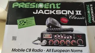 President Jackson 2 am FM SSB multi norm  CB radio