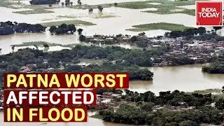 Bihar Rain Woes : Boats Out In Roads For Help, Patna Among Worst-Affected