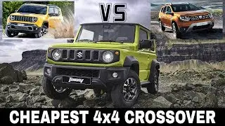 All-New Suzuki Jimny VS Jeep Renegade VS Dacia Duster: Best Affordable Off-Road Crossovers 2019