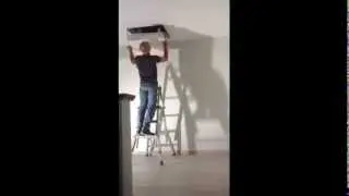 SCALA RETRATTILE ESEMPIO MONTAGGIO