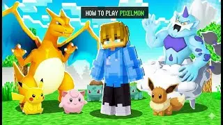 Как играть в Minecraft Pixelmon с друзьями!