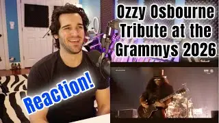 Ozzy Osbourne Tribute at the Grammys 2026 | Post Malone, Slash, Chad Smith & More (Reaction)