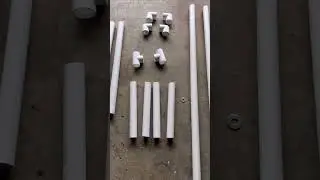 DIY a target stand with PVC pipe for under $50 Trigger Safety DIY #diy #pvc #targets easy breakdown