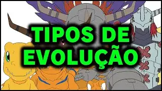 Todos os Tipos de Evolução em Digimon - Conhecendo Digimon