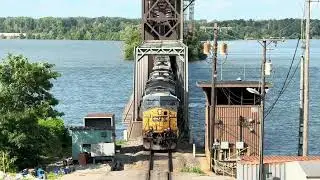 CSX ES44AH 759 Leads Manifest M683-08 on 6/8/25