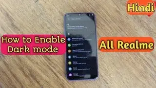 How to enable dark mode in Realme XT, Realme 5 Pro, Realme 5, Realme 3pro, Realme X