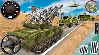 Army Truck Driving Cargo Games - US Offroad Army Truck Driving 3D 2025 - Andriod Gameplay
