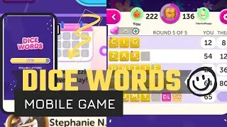 [GAMEPLAY] Dice Words - Fun Word Game | Mobile Game