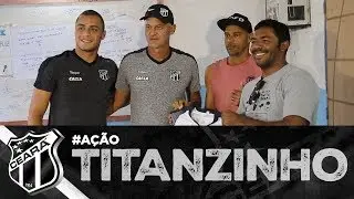 Cear&aacute; faz visita a associa&ccedil;&atilde;o Boca do Golfinho no Titanzinho.