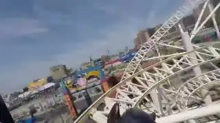 ⁶⁰fps Steeplechase OnRide POV at Luna Park Coney Island