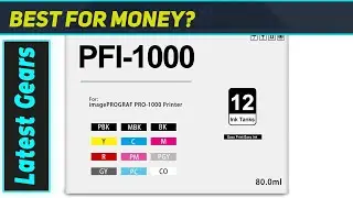 `Best PFI-1000 Ink Cartridge Alternative? Splendidcolor Unboxing & Test!