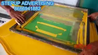 SCREEN PRINTING ON AUTO TOP STEPUP ADVERTISING PRINTERS HYDERABAD