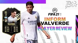 (85) INFORM VALVERDE PLAYER REVIEW - FIFA 21 ULTIMATE TEAM