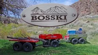 Introducing 3 New Bosski Built UTV Trailers