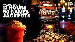 12 Hours 50 Slot Machines ASMR Satisfying Exciting Casino Desktop Mobile App Slots Game