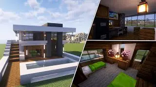 🤯 NEXT LEVEL Hi-Tech Interior in Minecraft!