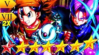 THIS IS SOME SERIOUS DAMAGE!!! 3X ZENKAI BUFFED 8 STAR TRIO PAN, TRUNKS & GIRU | Dragon Ball Legends