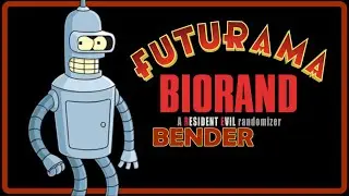 Bender from Futurama is now in Resident Evil 2 Biorand Randomizer!(fan addon)
