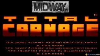 Total Carnage gameplay (PC Game, 1993)